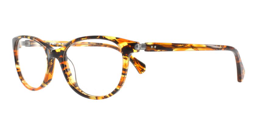 Anson Benson AB1018F052 Eyeglasses - 45 Degree View